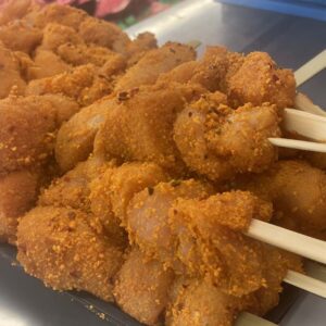 BOMBAY CHICKEN KEBABS