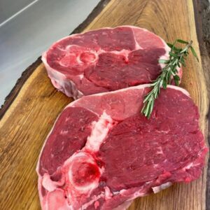 LAMB LEG STEAK BONE IN