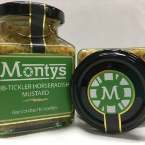 MONTYS RIB-TICKLER HORSERADISH MUSTARD