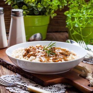 BEEF STROGANOFF
