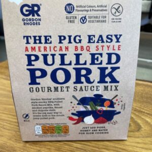GORDON RHODES AMERICAN STYLE BBQ PULLED PORK