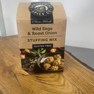 SHROPSHIRE SPICE CO GLUTEN FREE WILD SAGE & ROAST ONION STUFFING MIX
