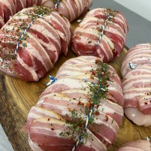 CHICKEN BREAST WITH GARLIC & ROSEMARY STUFFING
