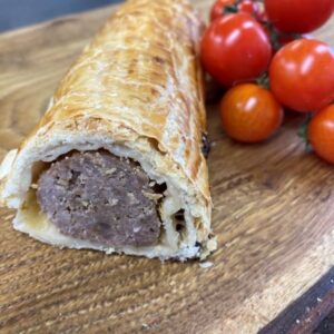 CHEESE & MARMITE SAUSAGE ROLLS